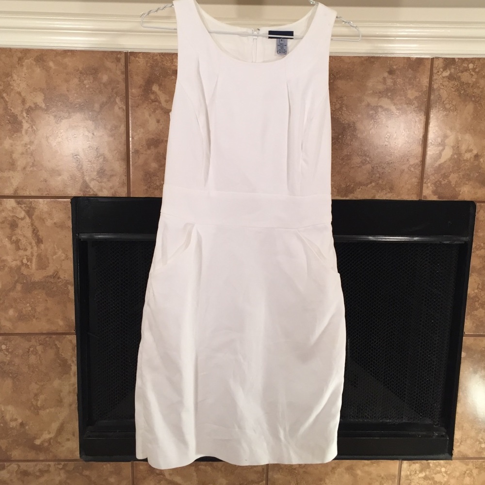 J. Crew White Dress